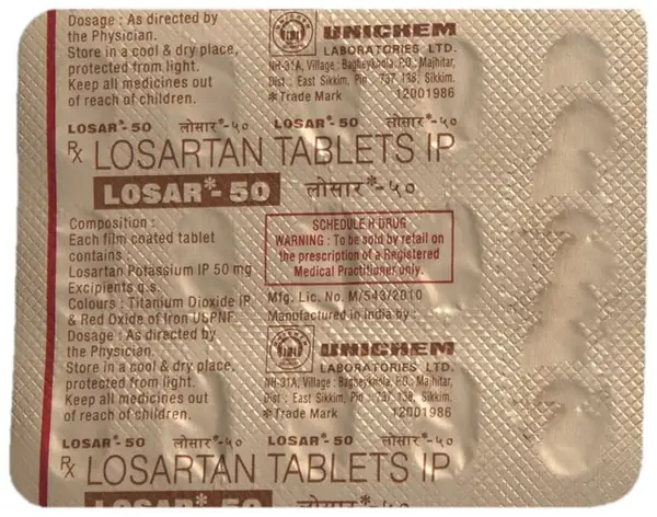 Losar 50 Tablet thumbnail 4