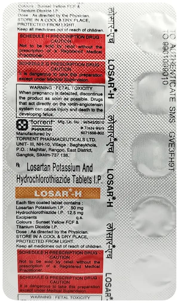 Losar-H Tablet thumbnail 3