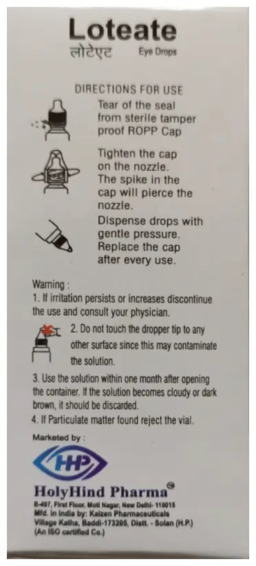 Loteate Eye Drop
