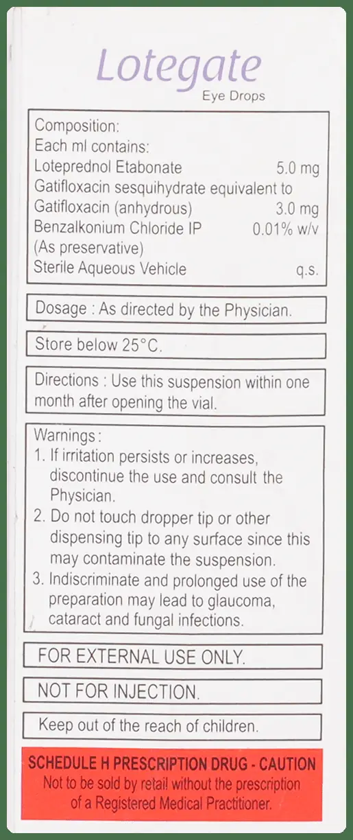 Lotegate Eye Drop