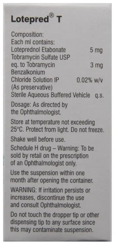 Lotepred T Eye Drop