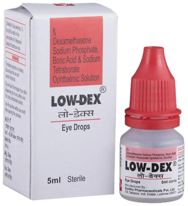 Low-Dex Eye Drops