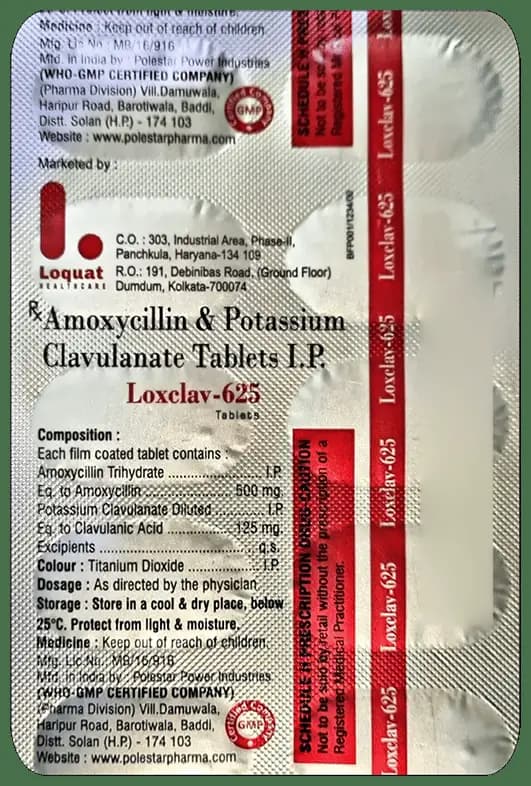 Loxclav 625 Tablet thumbnail 3