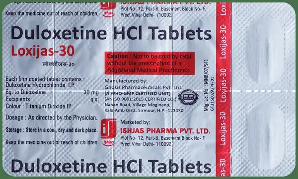 Loxijas 30mg Tablet