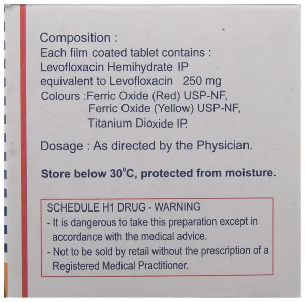 Loxof 250mg Tablet thumbnail 3