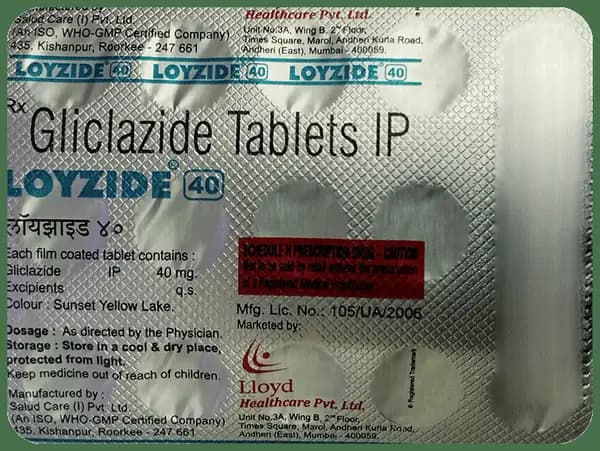 Loyzide 40mg Tablet