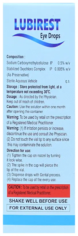 Lubirest Eye Drop