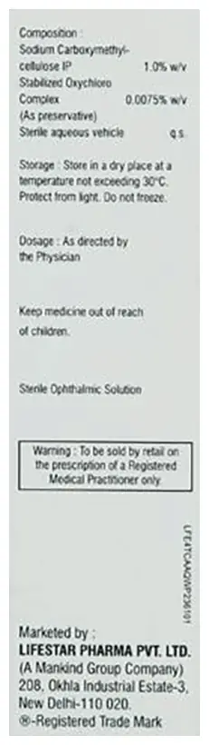 Lubistar-CMC 1% Eye Drop