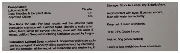 Luliford Medicated Soap thumbnail 3