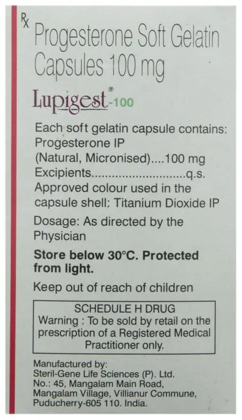 Lupigest 100 Capsule