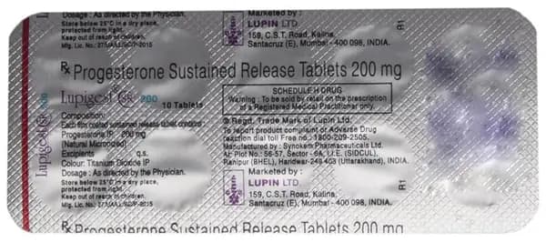 Lupigest SR 200 Tablet thumbnail 3