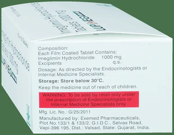Lupimeg 1000mg Tablet thumbnail 3