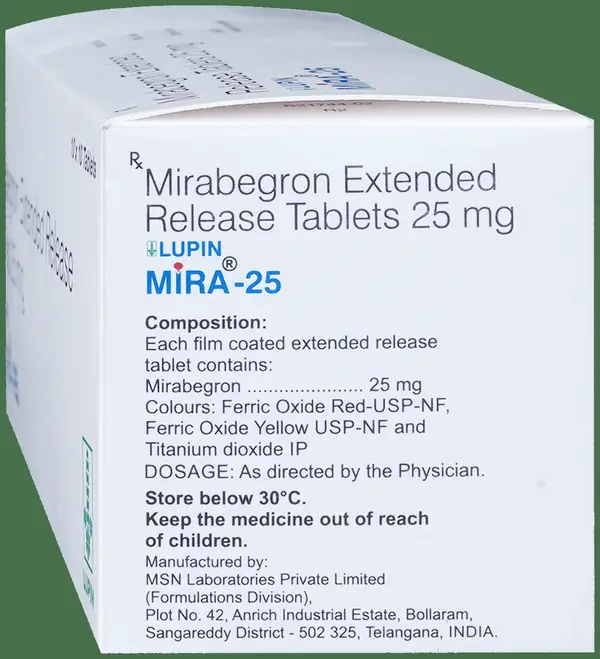 Lupin Mira 25 Tablet ER thumbnail 5