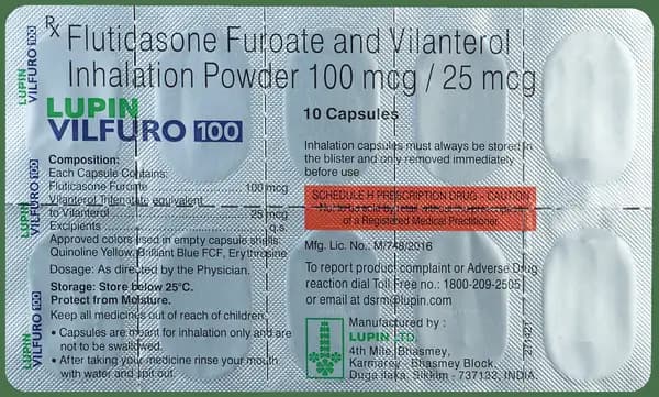 Lupin Vilfuro 100 Capsule