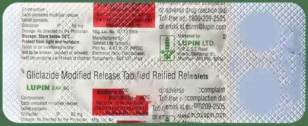 Lupin ZXR 60 Tablet
