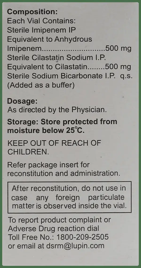 Lupinem 500mg Injection thumbnail 2