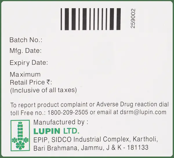 Lupirtin -SR Tablet thumbnail 2