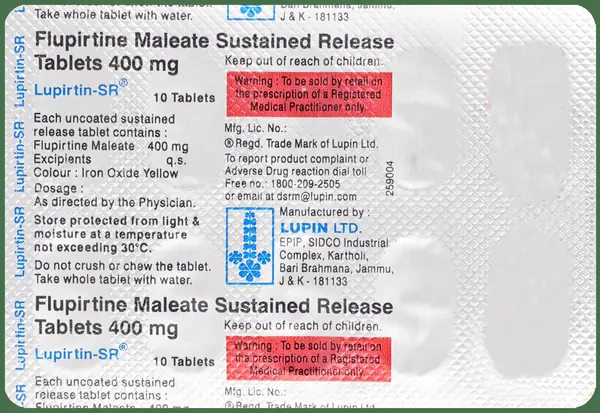 Lupirtin -SR Tablet thumbnail 5