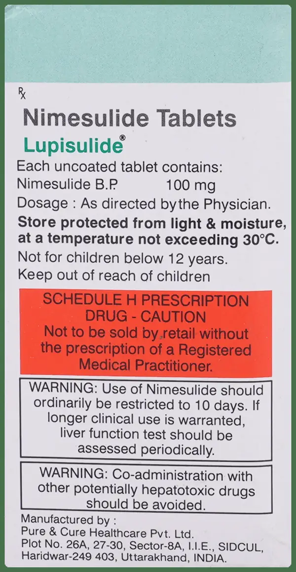 Lupisulide Tablet