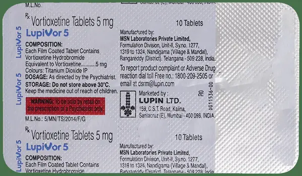 Lupivor 5mg Tablet thumbnail 2