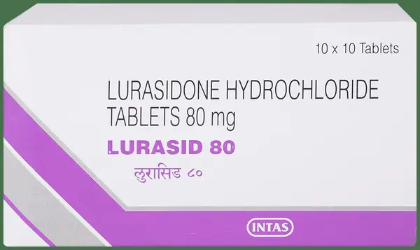 Lurasid 80mg Tablet