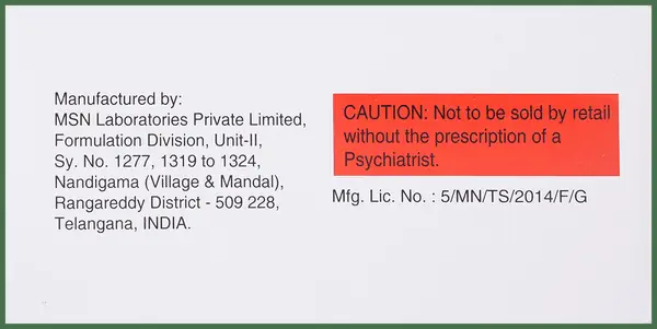 Lurasid 80mg Tablet thumbnail 4