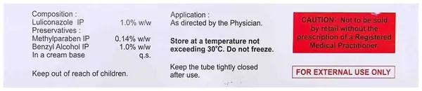 Luzibel 1% Cream thumbnail 3