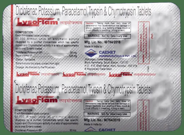 Lysoflam Tablet