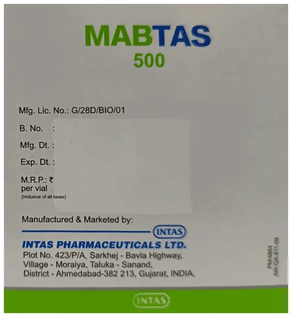 Mabtas 500 Infusion thumbnail 3