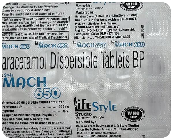 Mach 650 Tablet DT