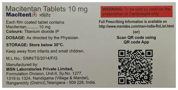 Macitent 10mg Tablet