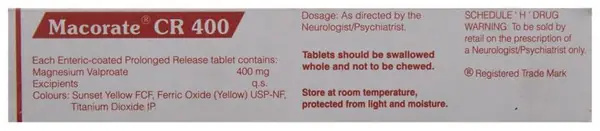 Macorate CR 400 Tablet thumbnail 3