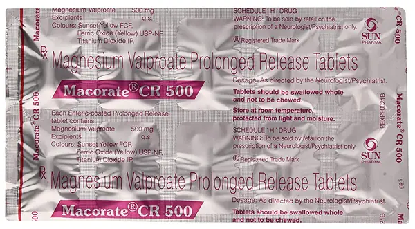 Macorate CR 500 Tablet thumbnail 2