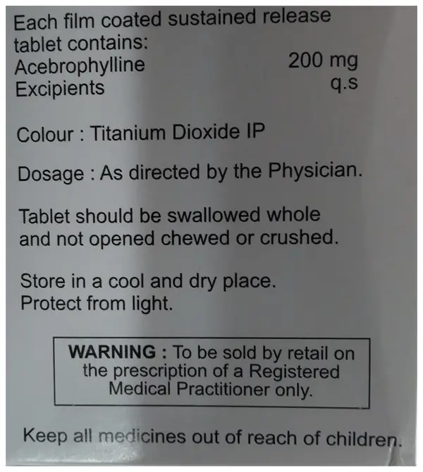 Macphylline SR 200 Tablet