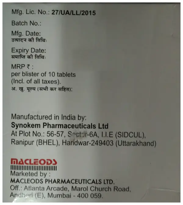Macphylline SR 200 Tablet thumbnail 2
