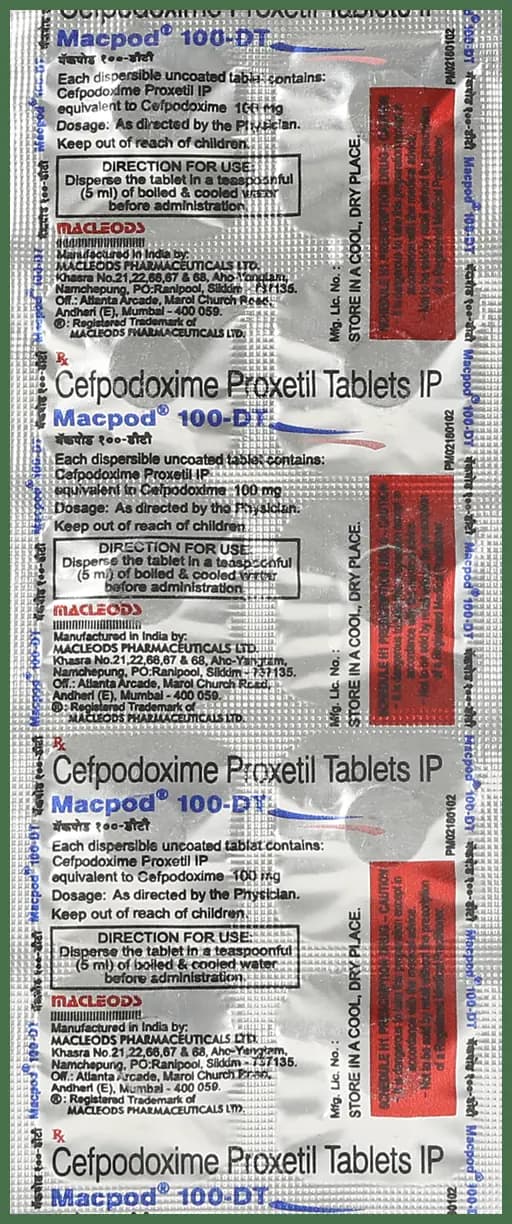 Macpod 100-DT Tablet