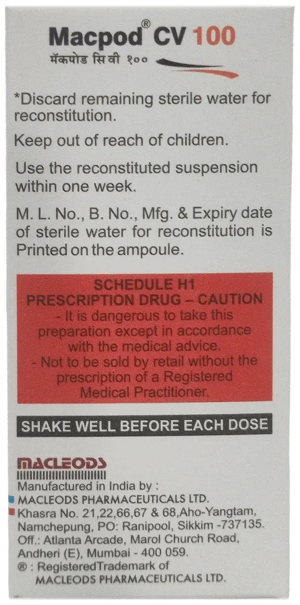 Macpod CV Oral Suspension