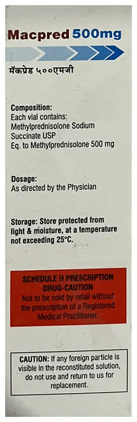 Macpred 500mg Injection thumbnail 2