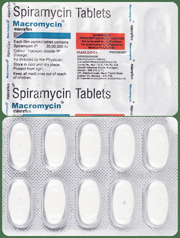 Macromycin Tablet thumbnail 2