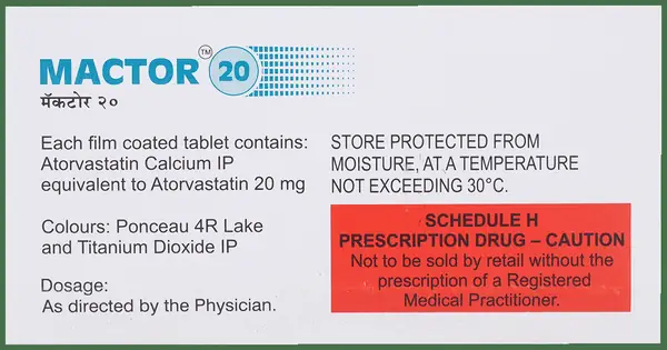 Mactor 20 Tablet