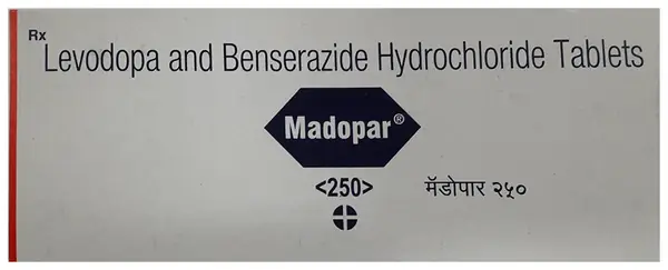 Madopar 250 Tablet thumbnail 3