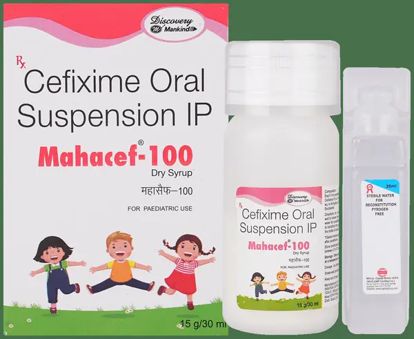 Mahacef 100mg Dry Syrup thumbnail 2