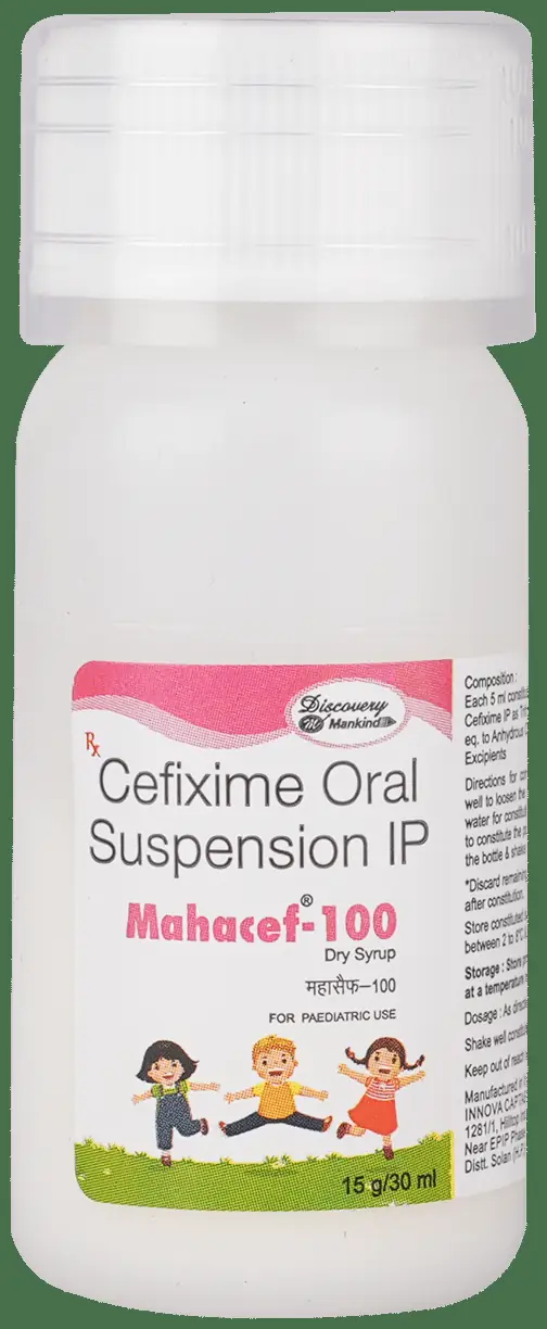 Mahacef 100mg Dry Syrup thumbnail 3