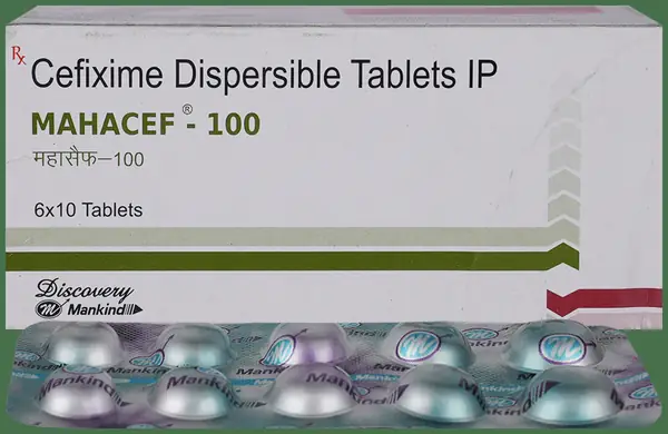 Mahacef 100mg Tablet
