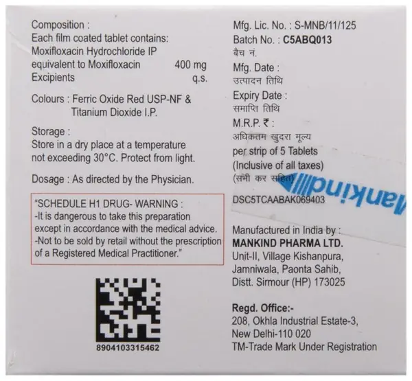 Mahaflox 400 Tablet