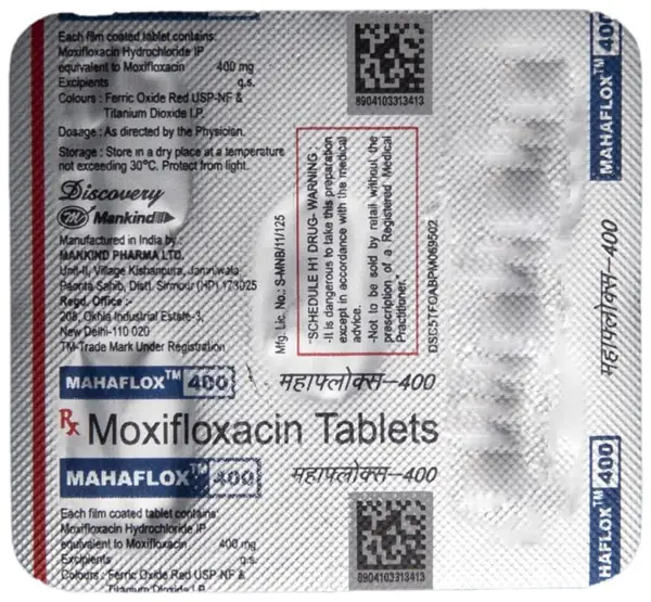 Mahaflox 400 Tablet thumbnail 5