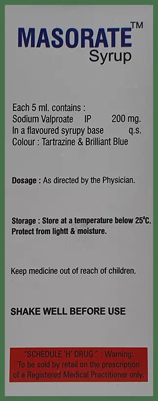Masorate Syrup Orange
