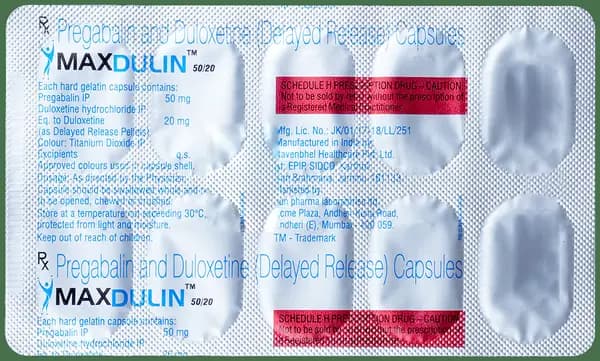 Maxdulin 50/20 Capsule DR thumbnail 2