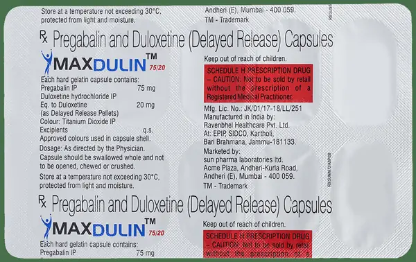 Maxdulin 75/20 Capsule DR thumbnail 3