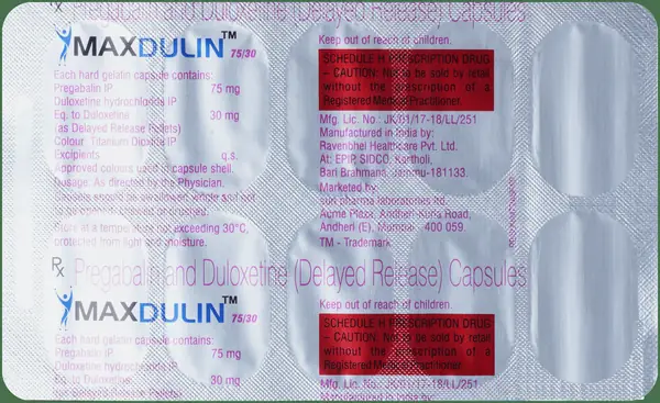 Maxdulin 75/30 Capsule DR